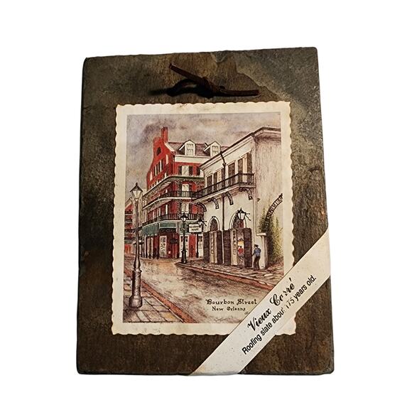 1795 Slate Roofing Tile With The Old‎ Absinthe House - Picture 1 of 6